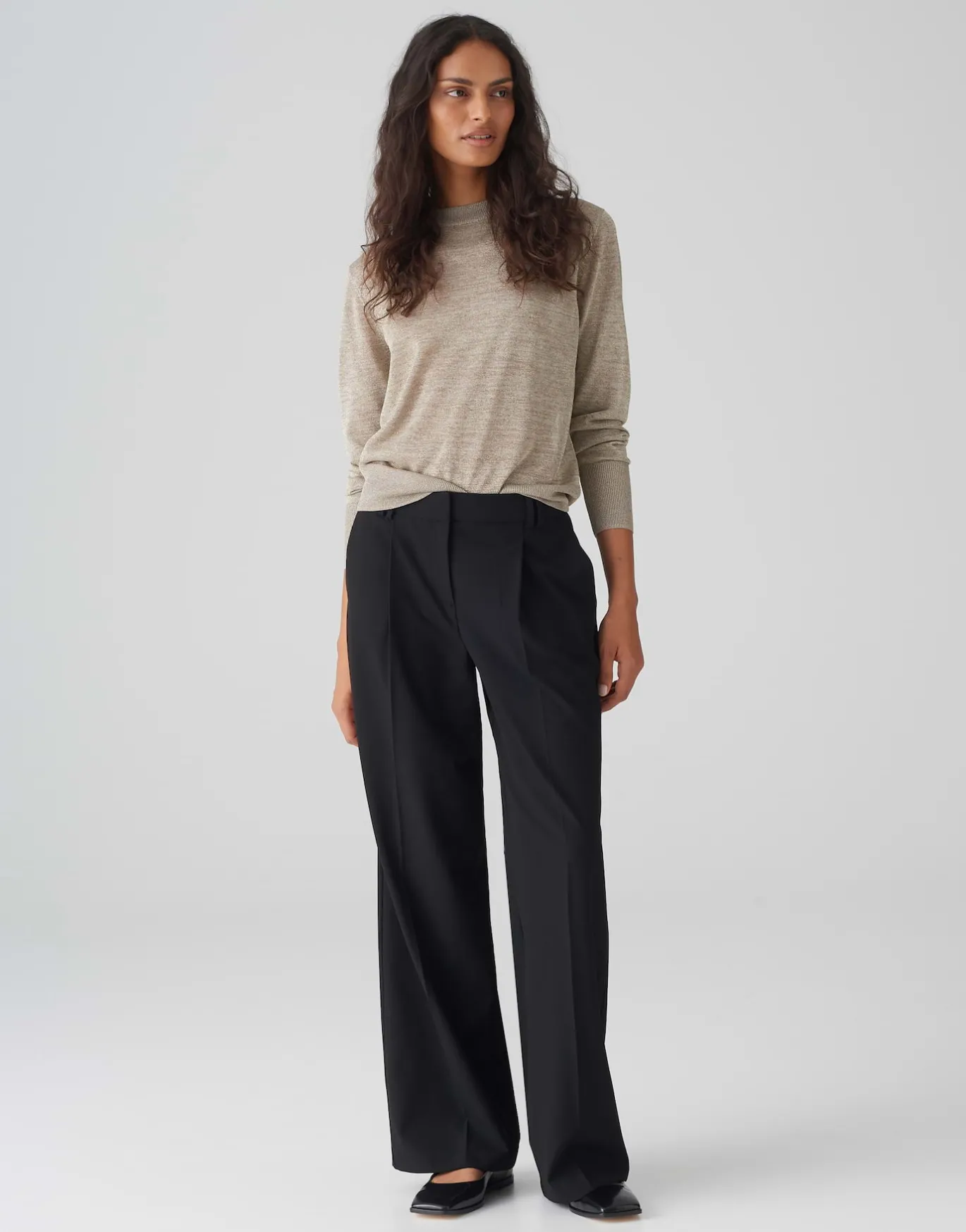 Damen OPUS Strick^Feinstrickpullover Plitza Braun Online Bestellen