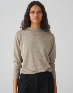 Damen OPUS Strick^Feinstrickpullover Plitza Braun Online Bestellen