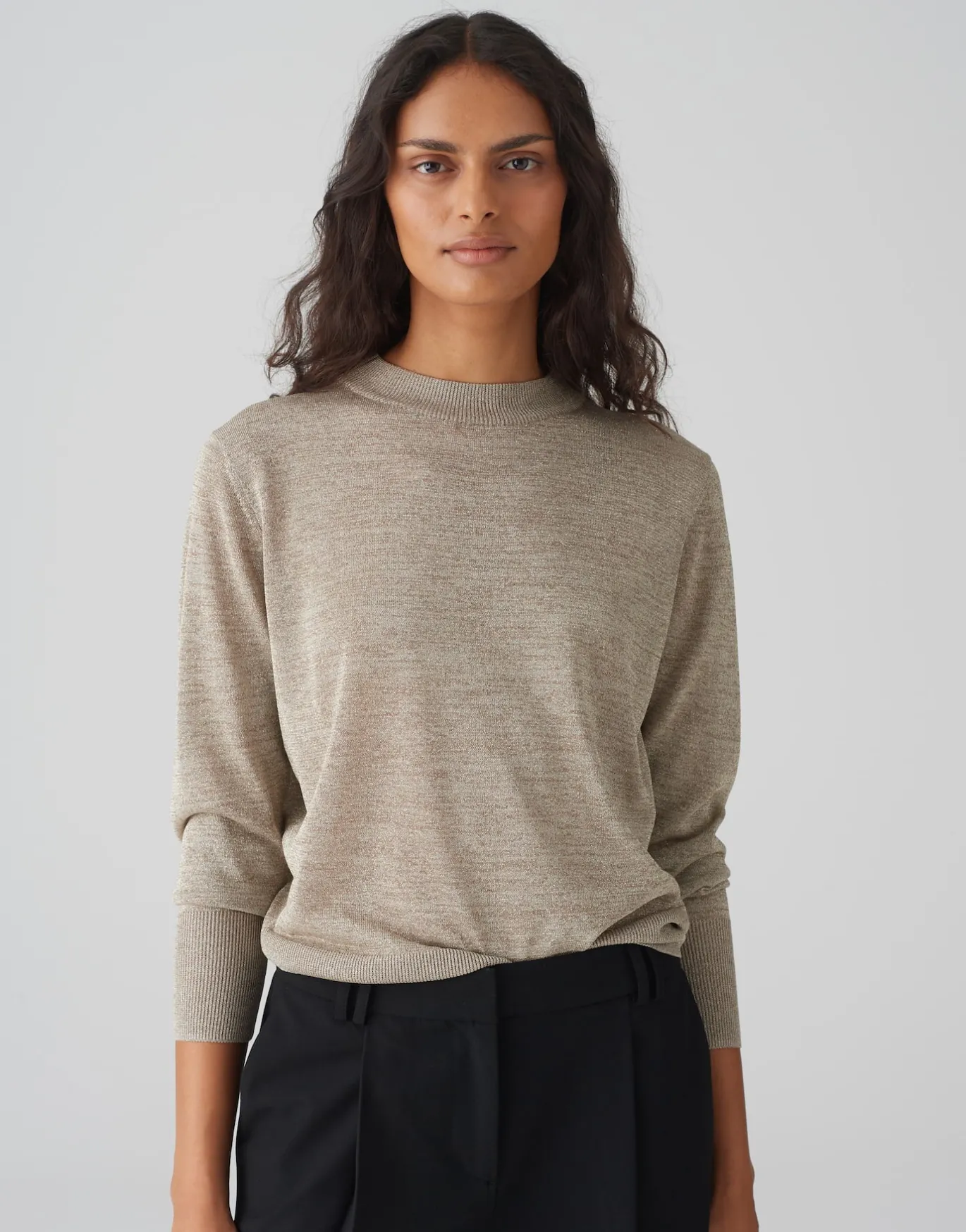 Damen OPUS Strick^Feinstrickpullover Plitza Braun Online Bestellen