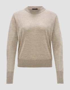 Damen OPUS Strick^Feinstrickpullover Plitza Braun Online Bestellen