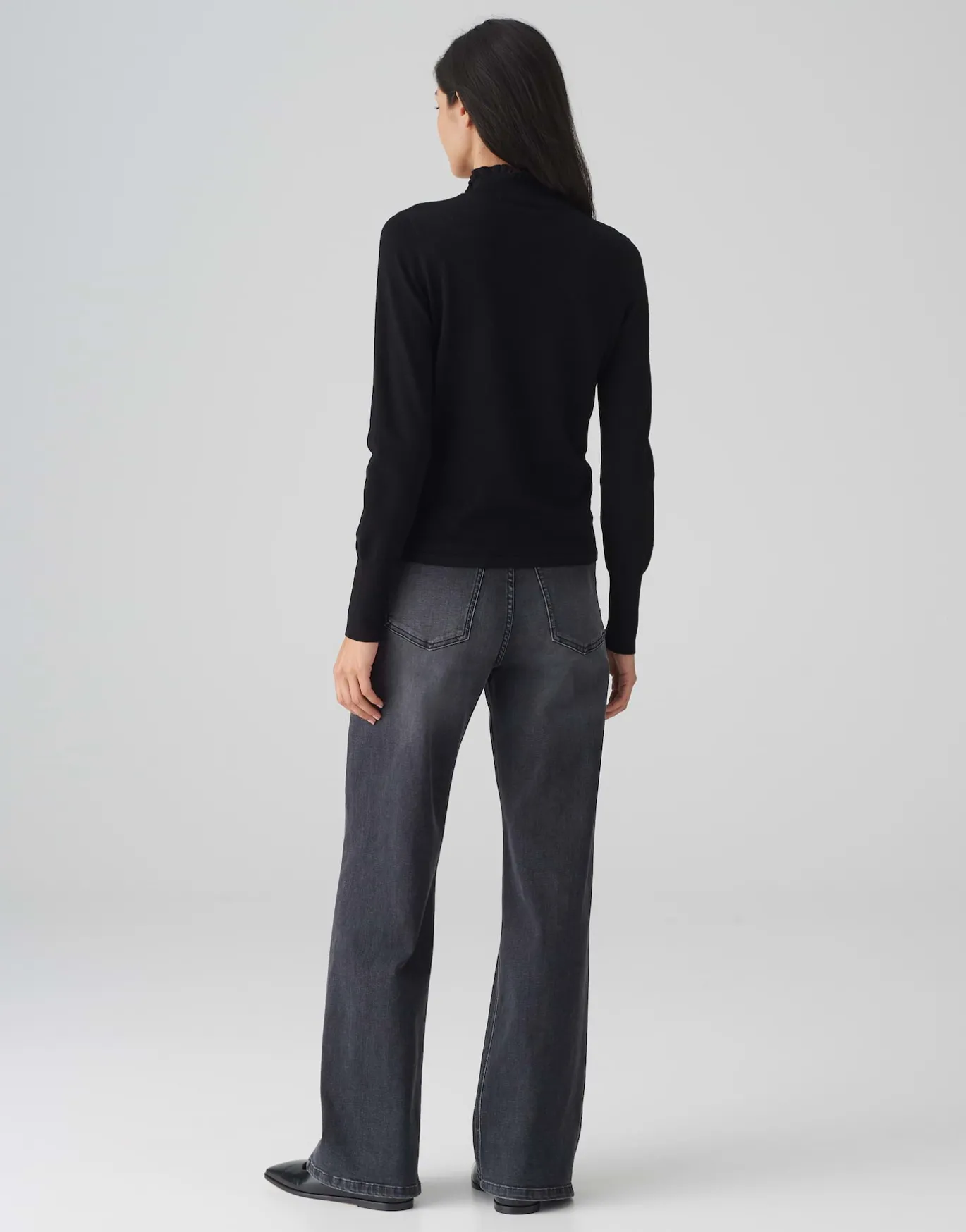 Damen OPUS Strick^Feinstrickpullover Polluna Schwarz Online Bestellen