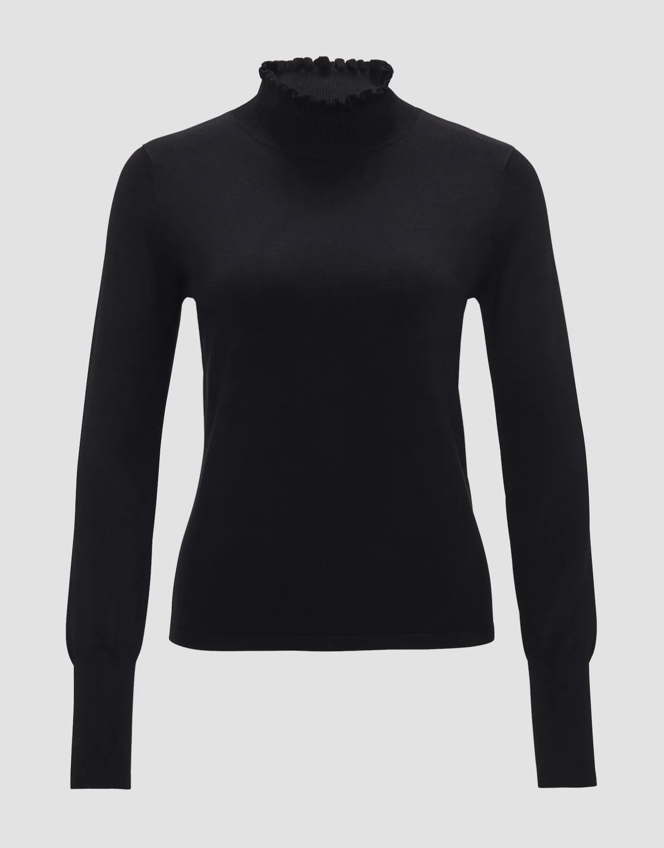 Damen OPUS Strick^Feinstrickpullover Polluna Schwarz Online Bestellen