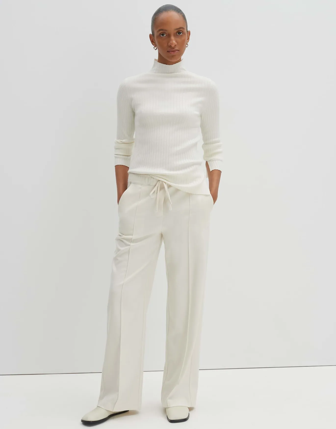 Damen OPUS Strick^Feinstrickpullover Tippi Soft Weiß Online Bestellen