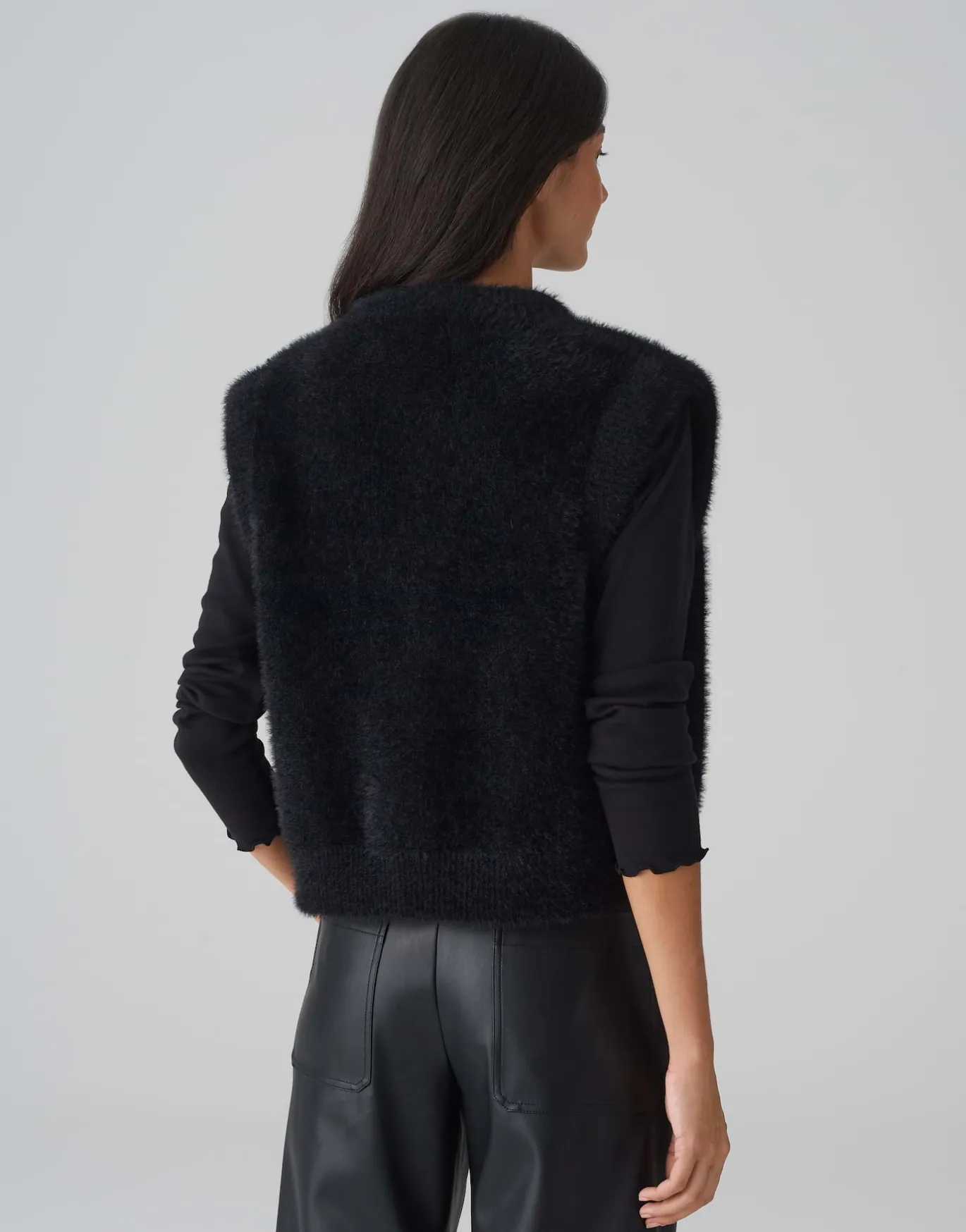 Damen OPUS Blazer / Westen^Fellweste Desto Schwarz Online Bestellen