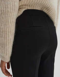 Damen OPUS Hosen^Flared Pants Curinna Detail Schwarz Online Bestellen