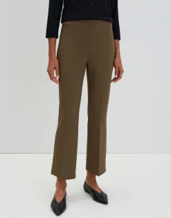 Damen OPUS Hosen^Flared Pants Curinna Grün Online Bestellen