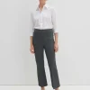 Damen OPUS Hosen^Flared Pants Curinna Mélange Grau Online Bestellen