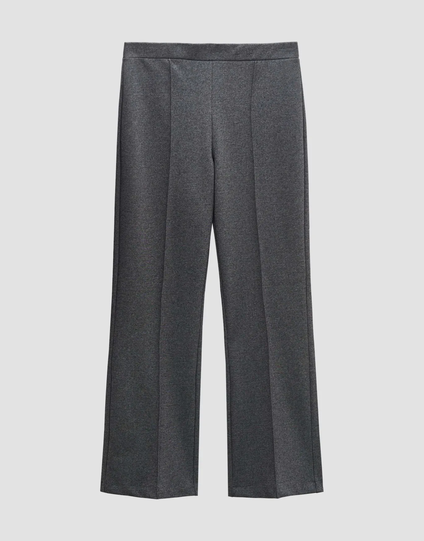 Damen OPUS Hosen^Flared Pants Curinna Mélange Grau Online Bestellen