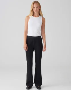 Damen OPUS Hosen^Flared Pants Erja Sporty Schwarz Online Bestellen