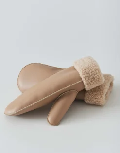 Damen OPUS Accessoires^Fäustling Aledo Gloves Beige Online Bestellen