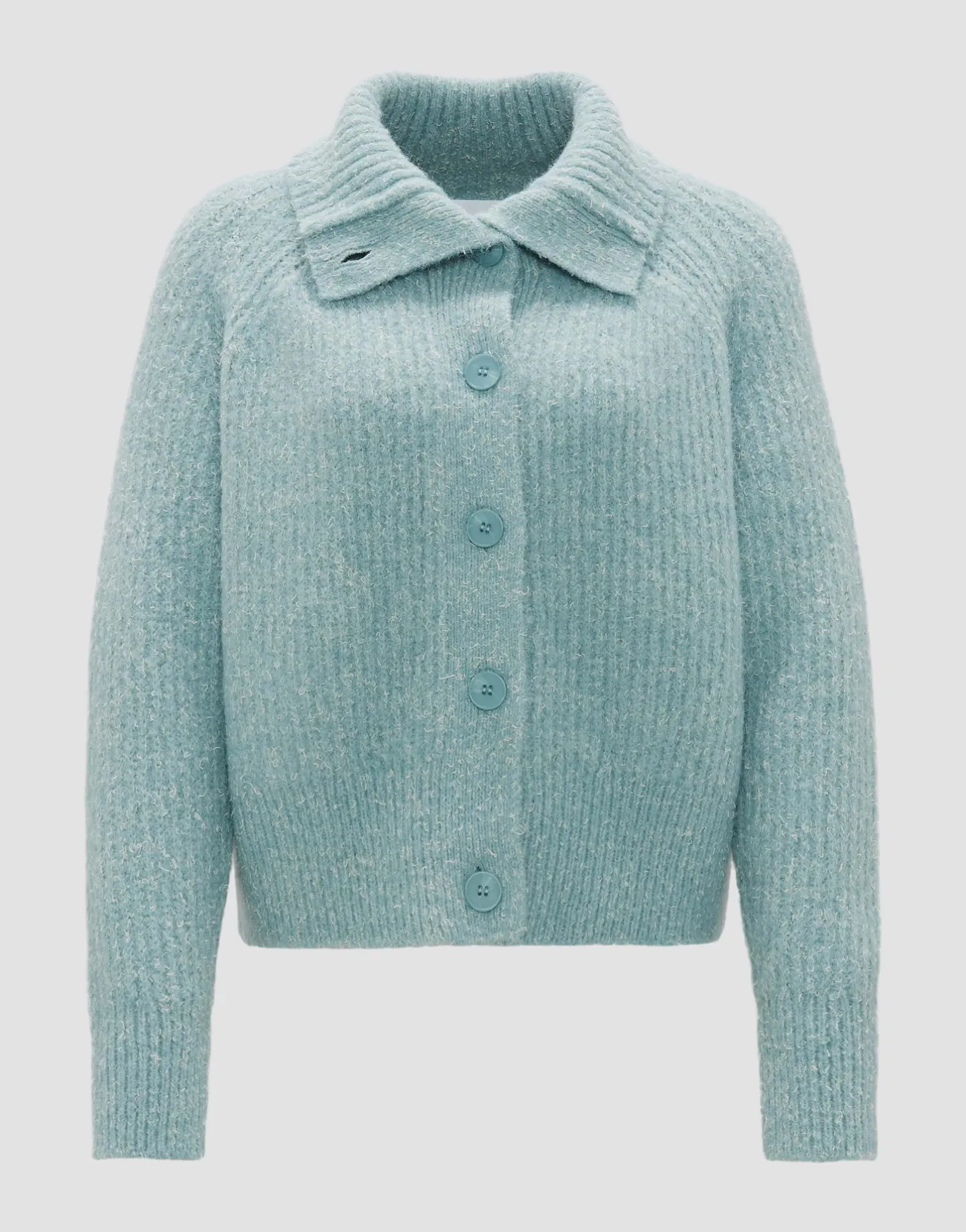 Damen OPUS Strick^Grobstrickjacke Dazzi Blau Online Bestellen