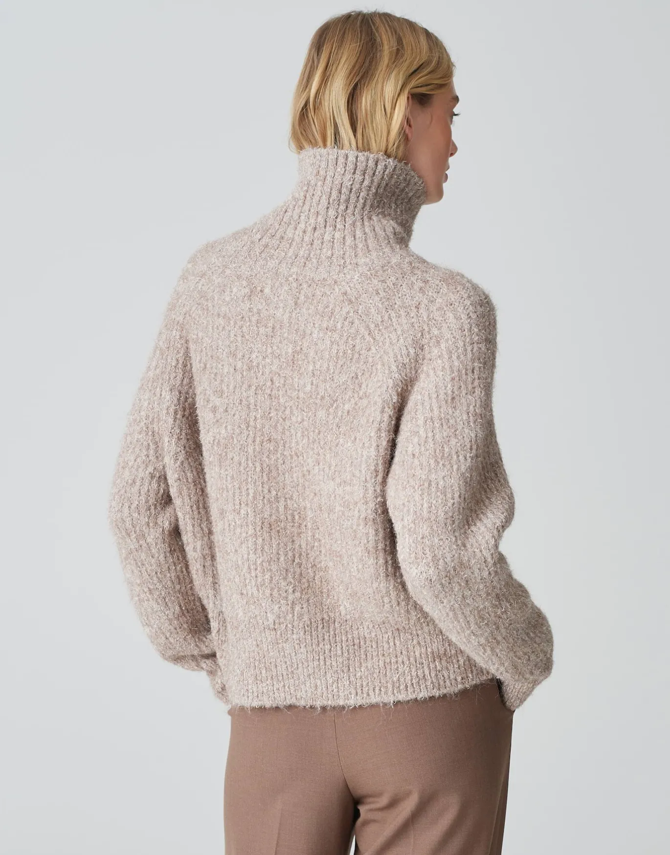 Damen OPUS Strick^Grobstrickjacke Dazzi Braun Online Bestellen