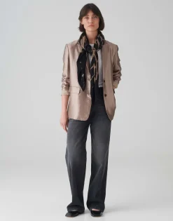 Damen OPUS Accessoires^Halstuch Awirla Scarf Schwarz Online Bestellen