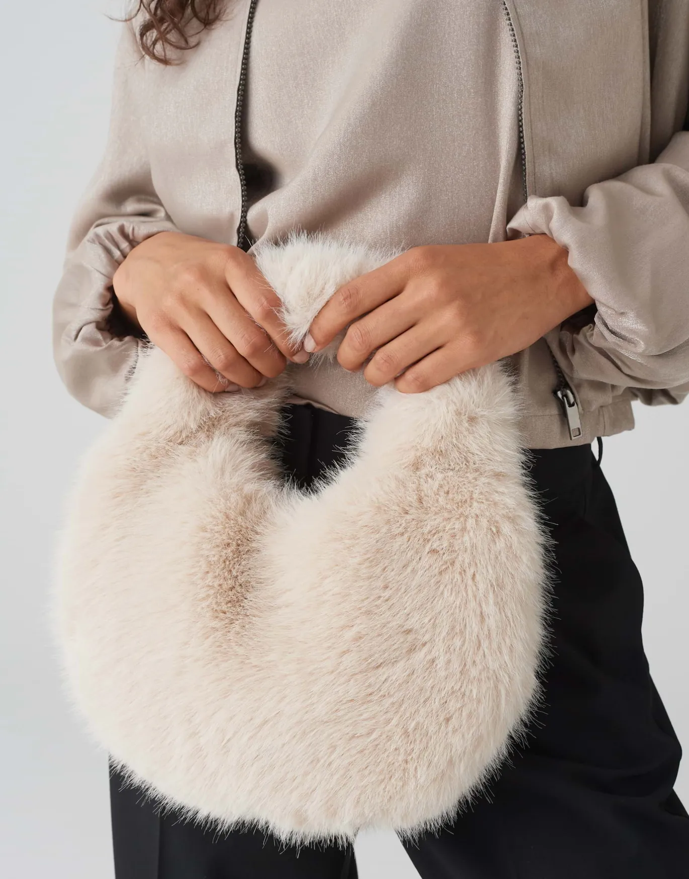 Damen OPUS Accessoires^Handtasche Afury Bag Beige Online Bestellen