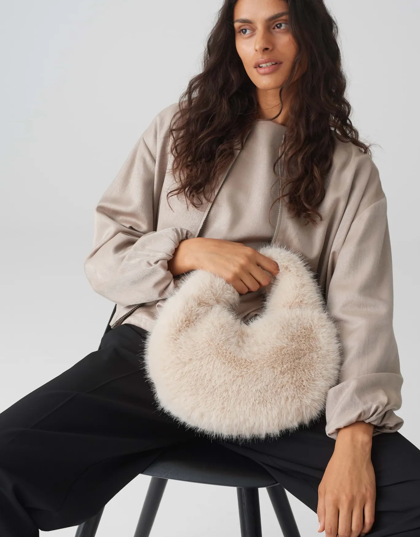 Damen OPUS Accessoires^Handtasche Afury Bag Beige Online Bestellen