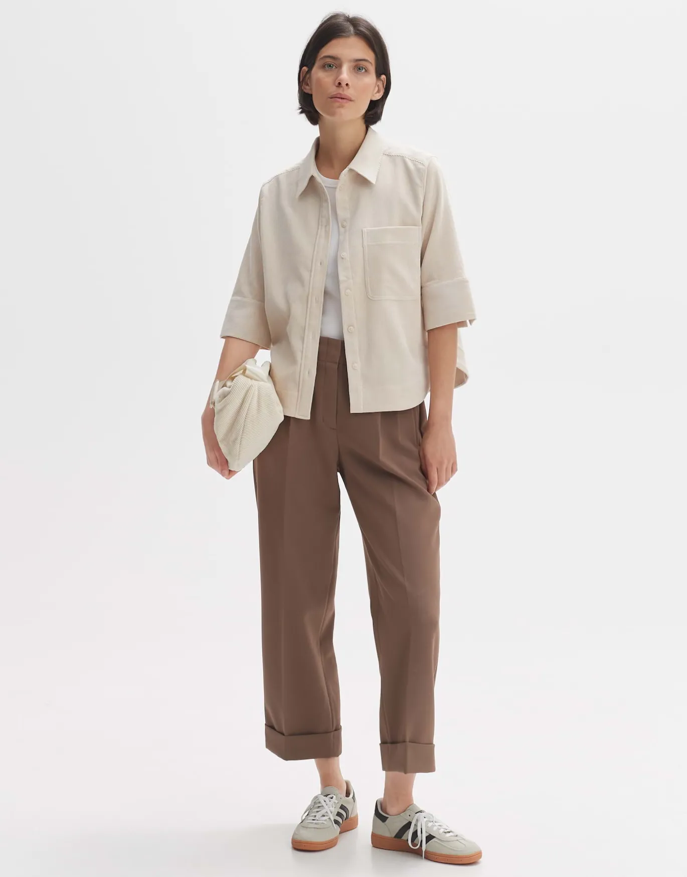 Damen OPUS Blusen^Hemdbluse Failisa Beige Online Bestellen