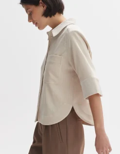 Damen OPUS Blusen^Hemdbluse Failisa Beige Online Bestellen