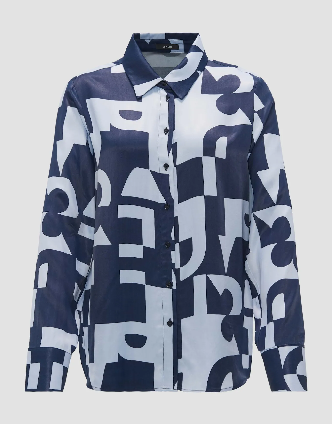 Damen OPUS Blusen^Hemdbluse Falkina Bold Blau Online Bestellen