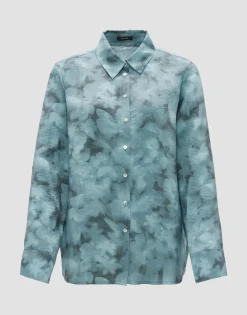 Damen OPUS Blusen^Hemdbluse Falkina Faded Blau Online Bestellen