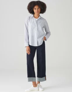 Damen OPUS Blusen^Hemdbluse Fanile Blau Online Bestellen