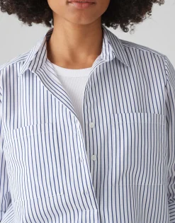 Damen OPUS Blusen^Hemdbluse Fanile Blau Online Bestellen