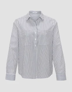 Damen OPUS Blusen^Hemdbluse Fanile Blau Online Bestellen