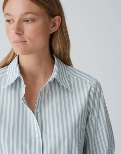 Damen OPUS Blusen^Hemdbluse Febula Blau Online Bestellen