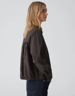 Damen OPUS Blusen^Hemdbluse Febula Blau Online Bestellen