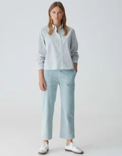 Damen OPUS Blusen^Hemdbluse Febula Blau Online Bestellen