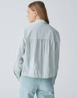 Damen OPUS Blusen^Hemdbluse Febula Blau Online Bestellen