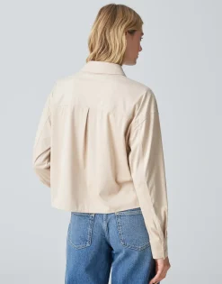 Damen OPUS Blusen^Hemdbluse Fontega Beige Online Bestellen