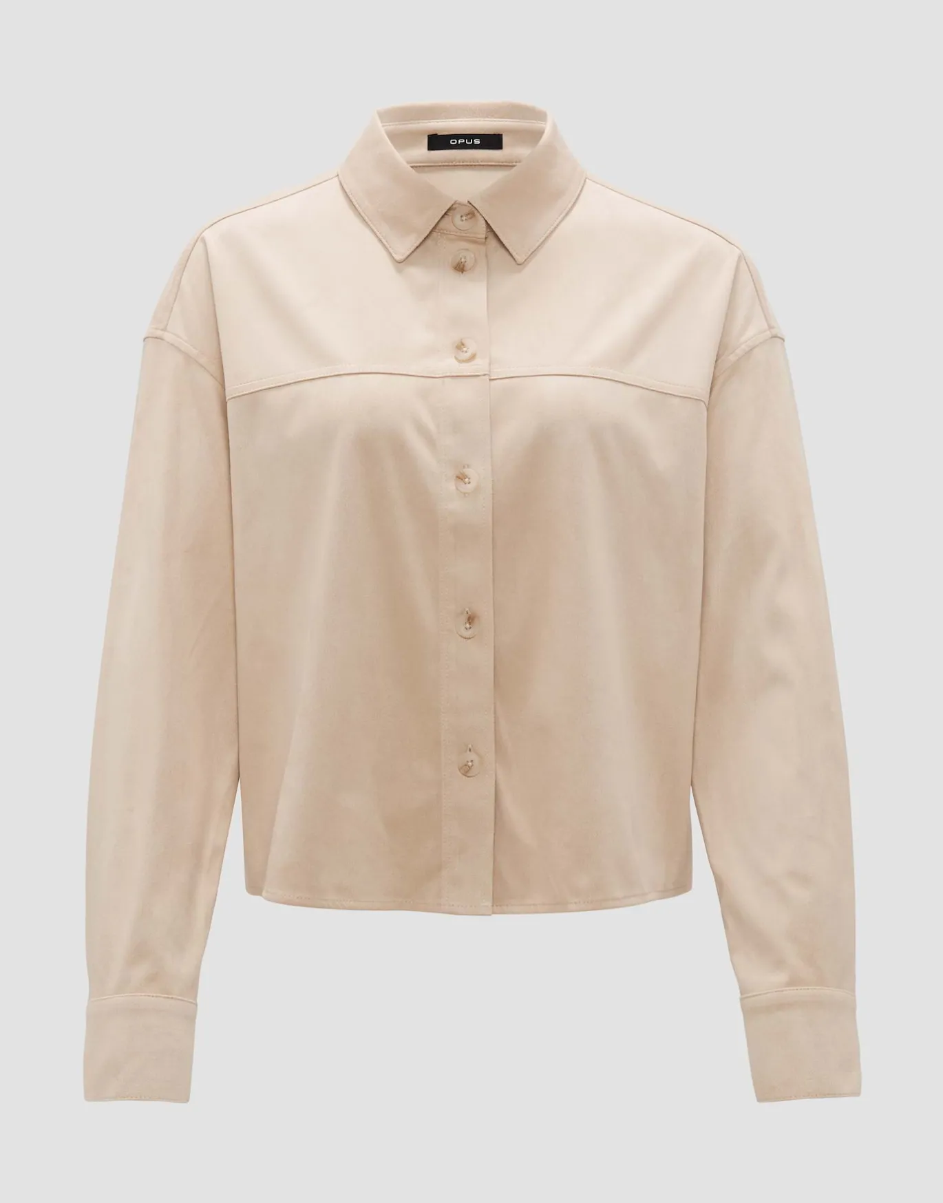 Damen OPUS Blusen^Hemdbluse Fontega Beige Online Bestellen