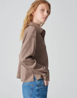 Damen OPUS Blusen^Hemdbluse Fontega Braun Online Bestellen