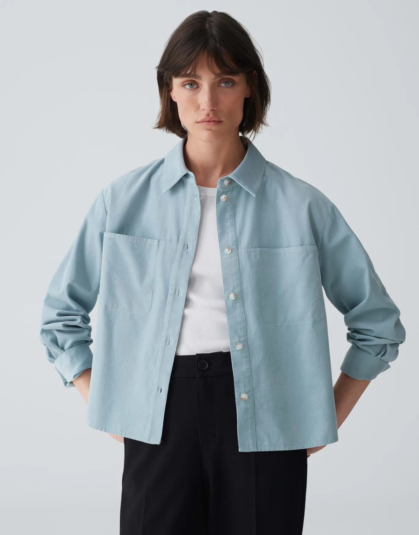 Damen OPUS Blusen^Hemdbluse Froni Blau Online Bestellen