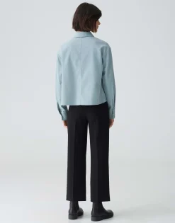 Damen OPUS Blusen^Hemdbluse Froni Blau Online Bestellen