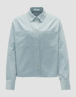 Damen OPUS Blusen^Hemdbluse Froni Blau Online Bestellen