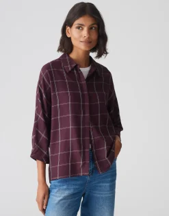 Damen OPUS Blusen^Hemdbluse Fudo Attire Lila Online Bestellen