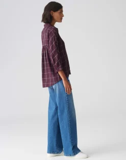 Damen OPUS Blusen^Hemdbluse Fudo Attire Lila Online Bestellen