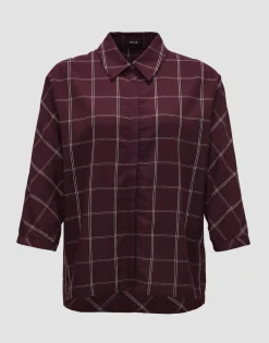 Damen OPUS Blusen^Hemdbluse Fudo Attire Lila Online Bestellen