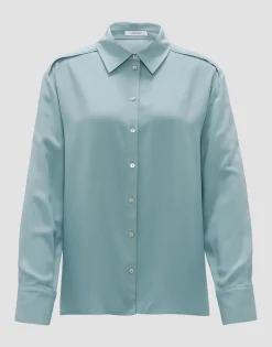 Damen OPUS Blusen^Hemdbluse Fuhla Blau Online Bestellen