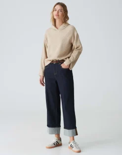 Damen OPUS Sweat^Hoodie Genulo Beige Online Bestellen