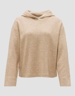 Damen OPUS Sweat^Hoodie Genulo Beige Online Bestellen