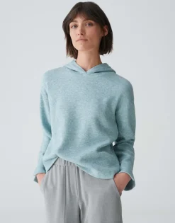 Damen OPUS Sweat^Hoodie Genulo Blau Online Bestellen