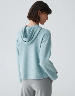 Damen OPUS Sweat^Hoodie Genulo Blau Online Bestellen