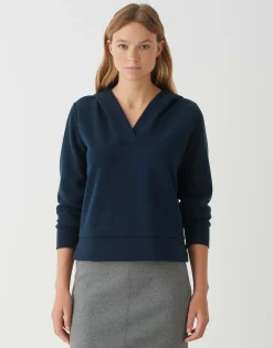 Damen OPUS Sweat^Hoodie Gerwa Blau Online Bestellen