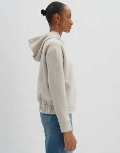 Damen OPUS Sweat^Hoodie Ulany Beige Online Bestellen