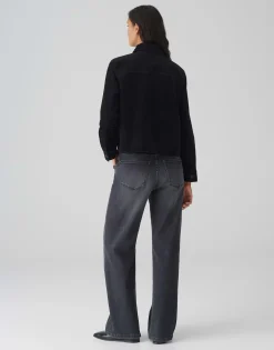 Damen OPUS Jacken / Mäntel^Jeansjacke Hedra Schwarz Online Bestellen