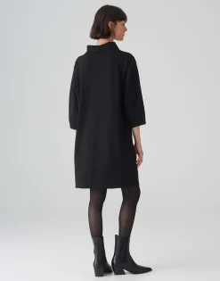 Damen OPUS Kleider^Jerseykleid Wabyna Schwarz Online Bestellen