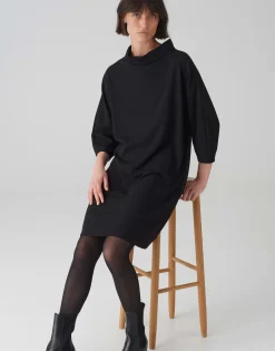 Damen OPUS Kleider^Jerseykleid Wabyna Schwarz Online Bestellen