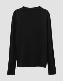 Damen OPUS Basics | Shirts^Jerseyshirt Karinn Schwarz Online Bestellen